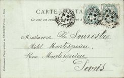 Schloss Chenonceaux CPA des Esszimmers