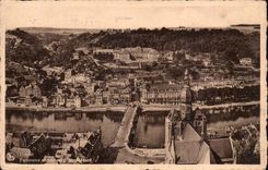Belgie Belgium Dining CPA Panorama on the suburb St Medard