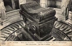 Paris CPA Hotel of Invalides the Tomb of Napoleon 1st