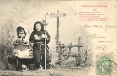 CPA Return of pilgrimage (children)