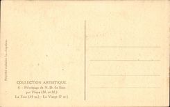 CPA Pilgrimage of ND of Sion by Praye the Tower the virgin