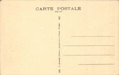 Laval CPA the castle Seen interior