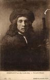 CPA Rembrandt Van Ryn Portrait des Mannes