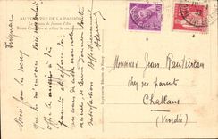 With the theater of passion the drama of Jeanne of arc Sainte Genevieve in the middle of her herd