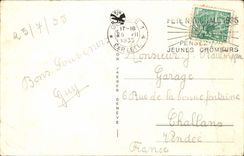 Switzerland Geneva CPA Bridge of Mont Blanc