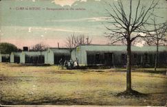 Camp of Bitche CPA Hutments out of corrugated sheet