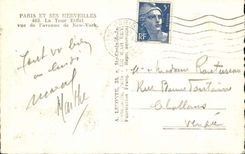 Paris - 7 - Turn of Eiffel - CPA