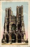 Reims - Reims - die Kathedrale - CPA
