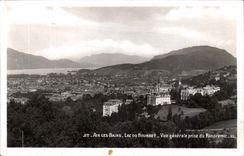 Aix Les Bains - Lake of Le Bourget View Taken of Panoramic - CPA