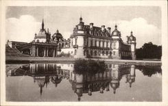 Oise - Chantiliy - the Castle - the Northern Frontage Is CPA