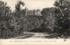 Yonne - Chastelux - Sight on Castle - CPA