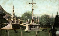 Lourdes - the Breton Martyrdom - - CPA