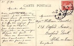 Paris - 5 - Church of Sorbonne - CPA