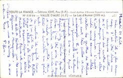 Tal von aure - der See Aumar 2193 m - CPA