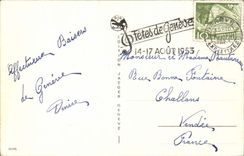 Switzerland - Souvenir of Geneva - CPA