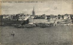 saint Malo - Vue General Prise du Grand Rey - CPA 