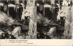 Caves of Betharram - the Pulpit and Basin CPA