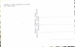 North Africa - Scenes and Types In the Oasis - CPA