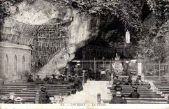 Lourdes - the Cave - CPA
