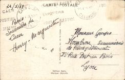 Caen - Innenraum der Kathedrale-Str Pierre - CPA