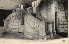 Caen - Treppenhaus der Kirche Savor Saint - CPA