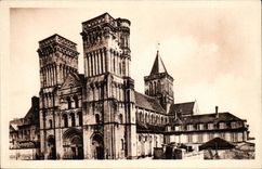 Caen - Abtei mit den Damen - Kirche von Dreiheit CPA