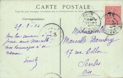 Caen - Kirche von Dreiheit CPA