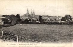 Bayeux - Panorama close to Saint Vigor CPA