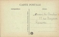 Bayeux - Kanzel der Kathedrale in einem Romance Saulengang CPA