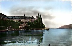 Aix les Bains - the Abbey of Hautecombe CPA
