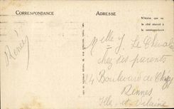 Rouen - View taken dimension Sainte Catherine CPA