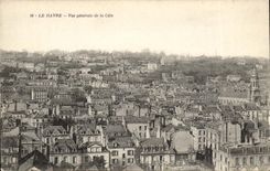 Le Havre - Vue Generale de la Cote - CPA 