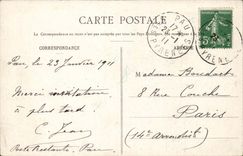 Pau - Panorama und Brucke von Jurancon CPA