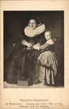 Die wallace-Ansammlung - Rembrandt Susanna von Collen Wife weg von Jean Pellicorne und Tochter - CPA