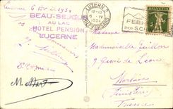 Switzerland - Luzern - Kapelbruecke put Pilatus- CPA