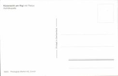 Switzerland - Kuessnacht amndt Rigi CPA