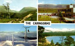 Cairngorms White Chairlift Lady - Log Morlich The Lairig Ghru Not - CPA