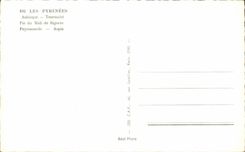 Pyranees the Collars Aubisque Tourmalet Peak of the South of Bigorre - CPA