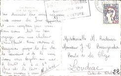 The Pyrenees - Road of Tourmalet the Teleferic of Mongie - CPA