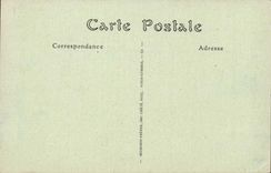 Treport - the Pier one day of storm headlight - lighthouse - CPA