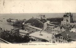 Biarritz Artistique - Port Vieux Semaphore et Atalaye - CPA 