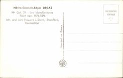 Kunste - die Waschmaschine-Farben in Richtung zu 1876 1878 entgasen - CPA