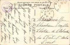 Paris - 14 - the Lion of Belfort - work of Bartholdi - CPA