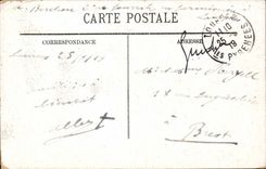 Lourdes - Statue of Michel Saint - CPA