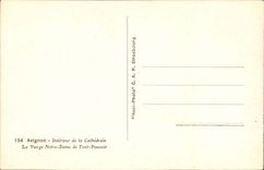 Avignon - Interior of the Cathedral - CPA