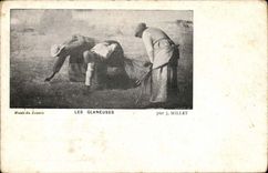 Millet - Les Glaneuses Musee du Louvre - CPA 