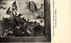 Edition de Musee de l'Auberge Ganne a Barbizon Une Barricade de Chiffard - CPA 