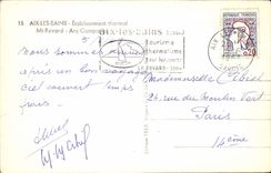 AIXbader - hydropathische Einrichtung - Mu Revard CPA