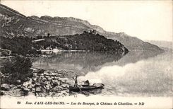 AIXbader - Le Bourget Lake das Schloss von Chatillon CPA
