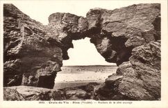 Croix de Vie - Sion - Felsen des wilden Masses - CPA